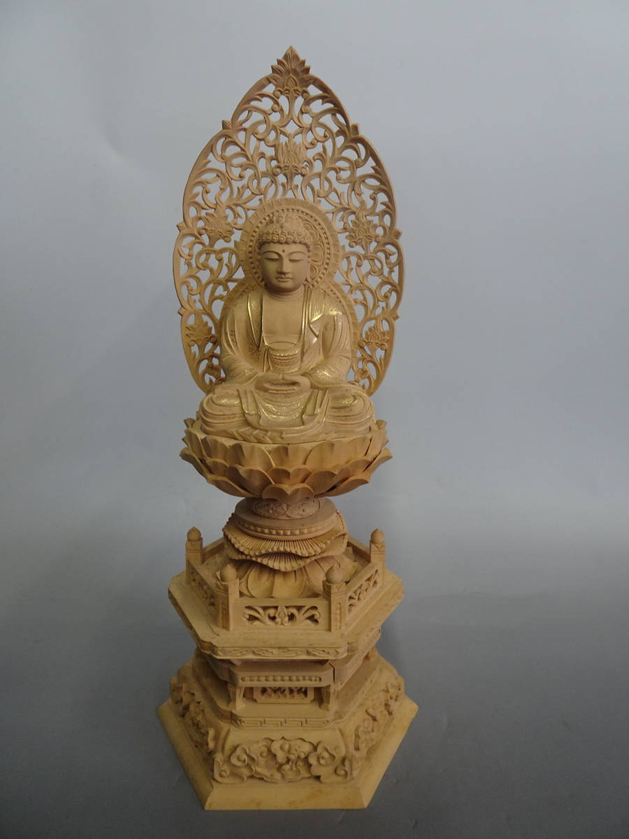 仏陀 像 木彫り 1-2W 極小仏 菩薩半跏像 仏像 木彫り 木製 菩薩様 菩薩 
