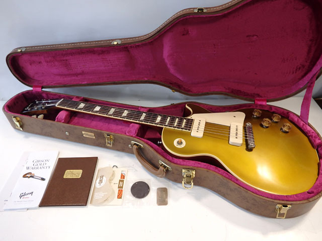 美品 Gibson Custom Shop 1954 Les Paul Standard Gold Top VOS 2014年