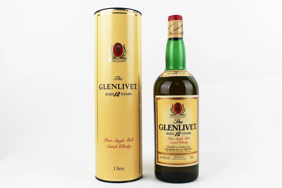 GLENLIVET 12年 THE グレンリベット 700ml グレンリベット12年 旧 