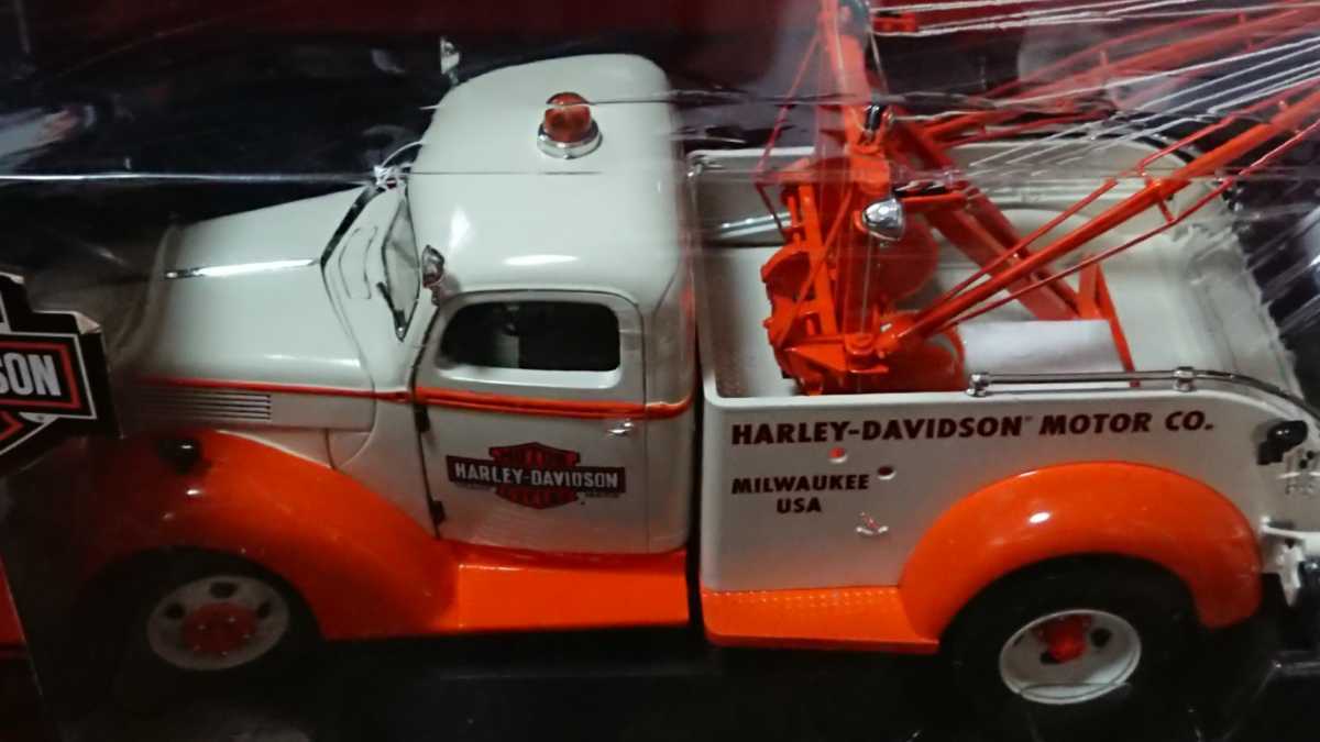 高品質，正規品 ハーレーダビッドソン1940フォードレッカー車1:16スケールダイキャストモデル(ハーレーダビッドソン)｜売買されたオークション情報、yahooの商品情報をアーカイブ公開 - オークファン ハーレーダビッドソン