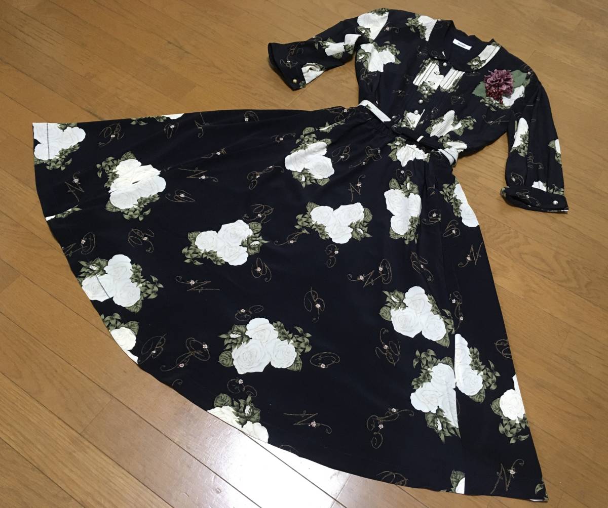 HOUSE ピンクハウス PINK インゲボルグ ROSE - 薔薇 ロココ調 上品