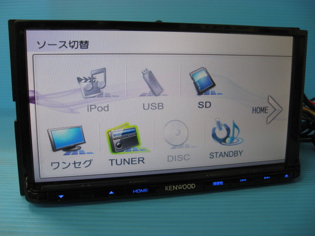 くーページ ケンウッド 彩速ナビ MDV-L401 2013年 ワンセグ DVD CD録音
