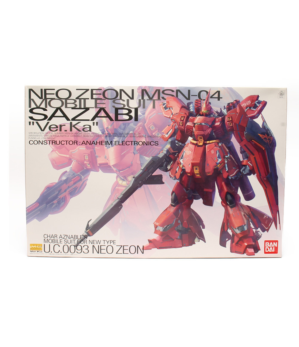 バンダイ MG 1/100 FAZZ Ver.Ka ガンダムセンチネル 【公式通販】