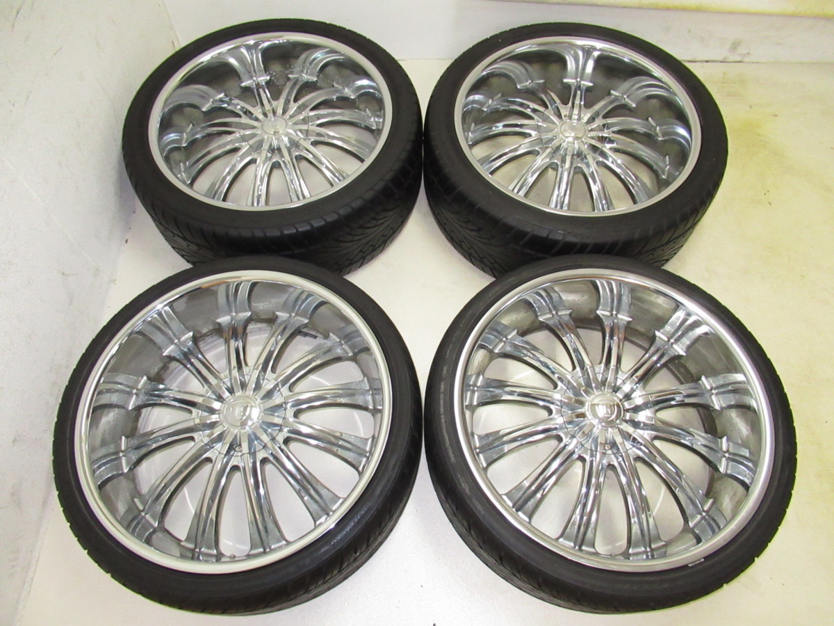 【お買い得，最新作】 1円スタート BORGHINI BW B15 10J-24 off+13 pcd127 135/5H マルチ LEXANI LX-NINE 275/30ZR24 295/35R24 タイヤ付き4本(23インチ以上)｜売買されたオークション情報、yahooの商品情報をアーカイブ公開 - オークファン 23インチ以上