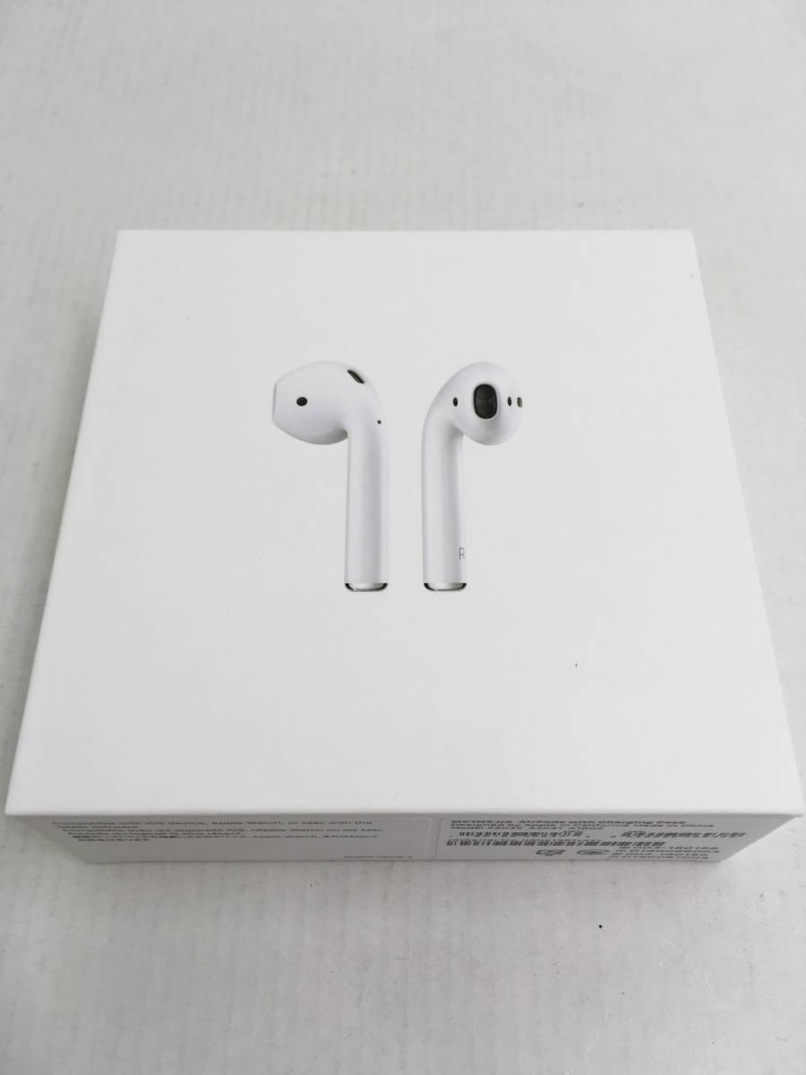 SH200416-02K/ Apple アップル AirPods 第２世代 MV7N2J/A 中古 イヤホン