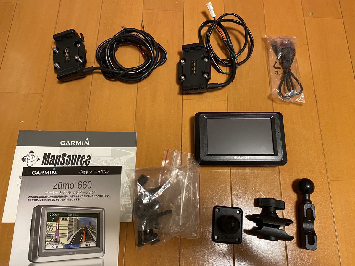 ハーレー 純正ナビ Road Tech Zumo 660 クレードルはおまけ ガーミン製
