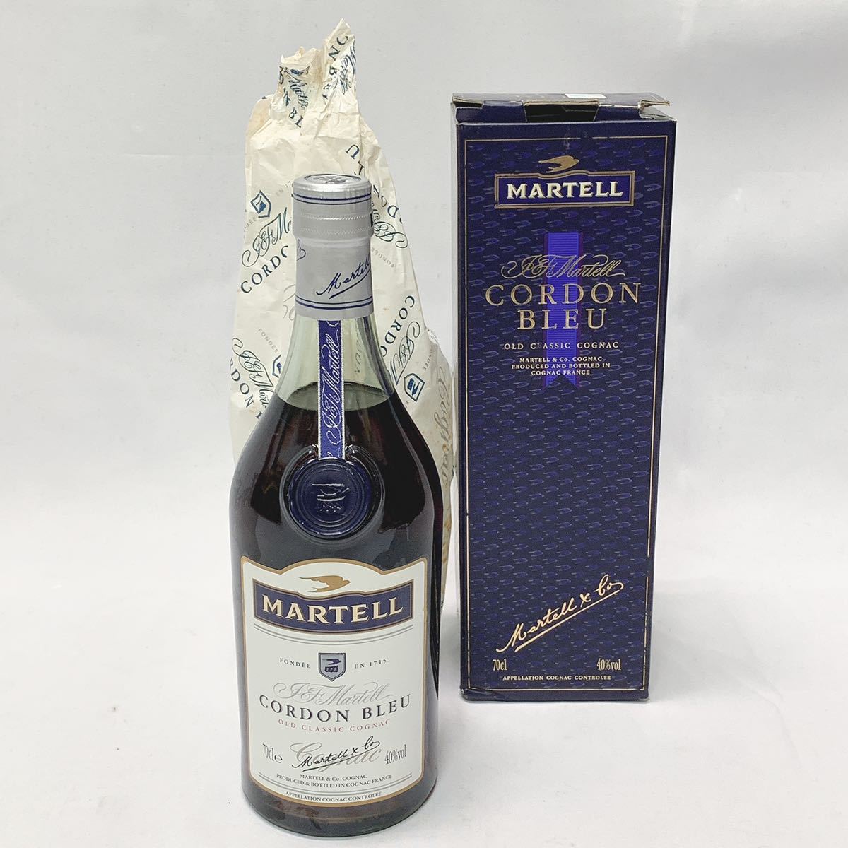 未開栓 MARTELL CORDON BLEU マーテル コルドンブルー コニャック