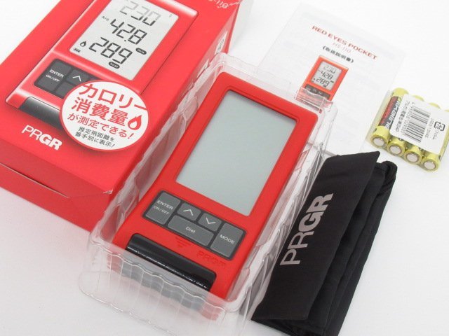 プロギア PRGR RED EYES POCKET HS-120スピード測定器 本職 物入 1