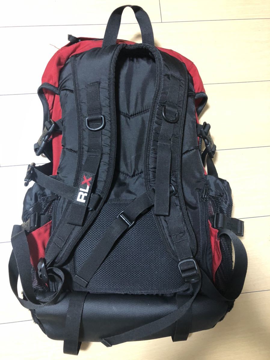 90s POLO SPORT RLX リュック 赤 vintage バックパック ラルフローレン
