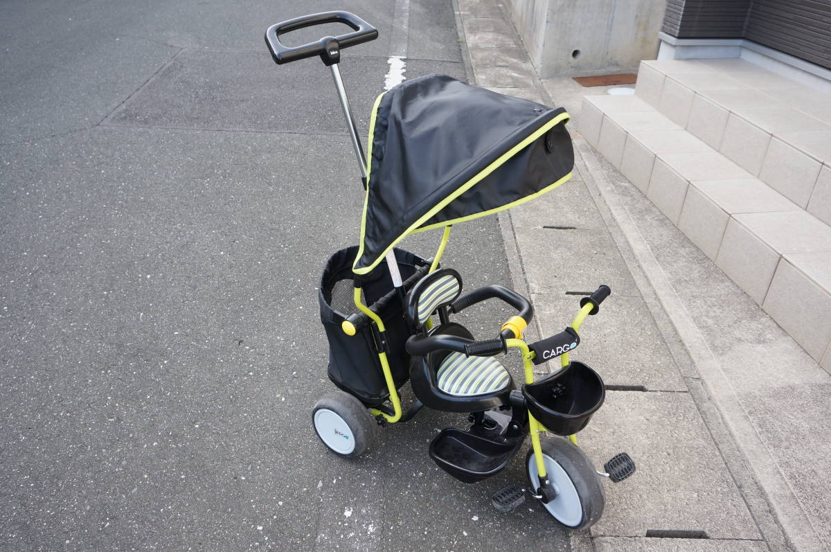 アイデス カーゴ プラス ides CARGO+ グリーン 三輪車 トイザらス限定