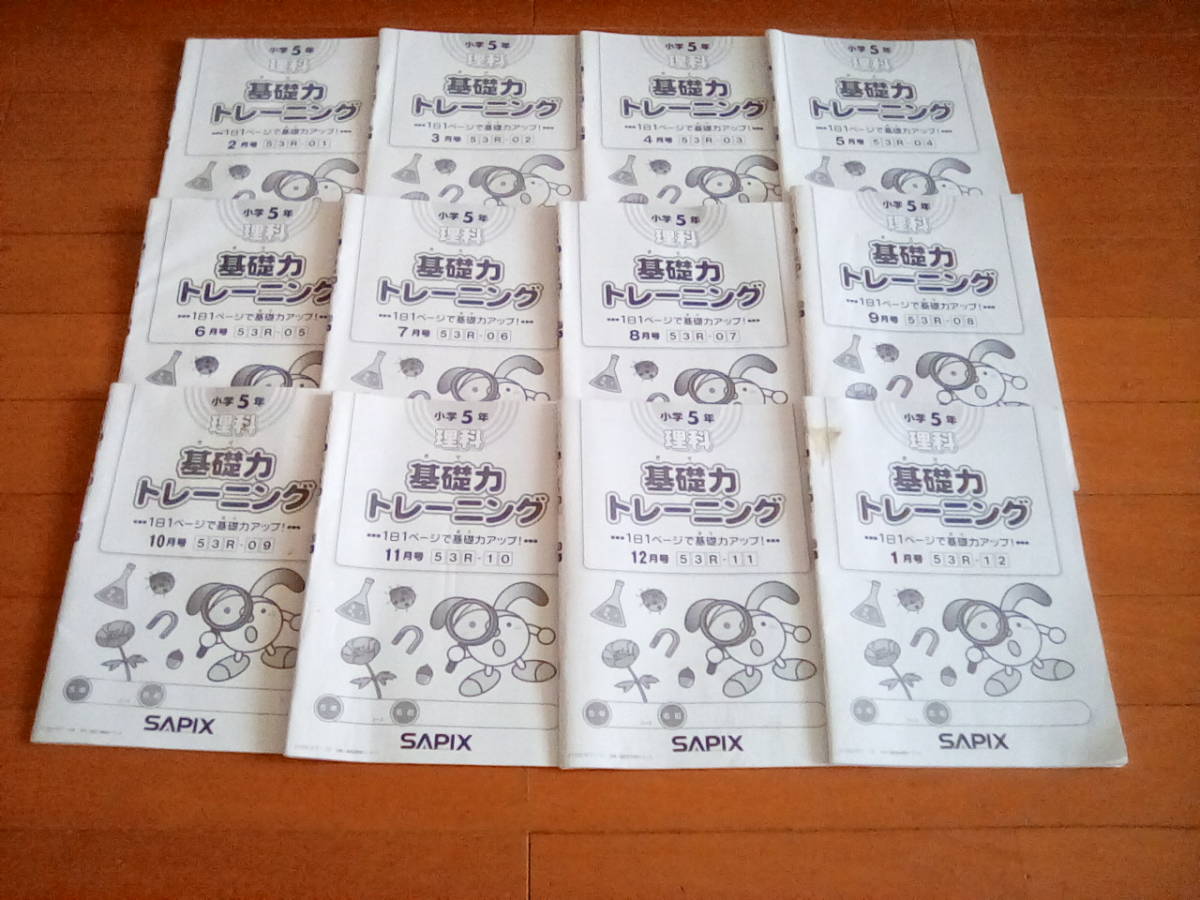 SAPIX 小4 小5 理科 基礎力トレーニング セット 基礎力トレーニング 理科 小学4年 小学5年 21冊セット SAPIX