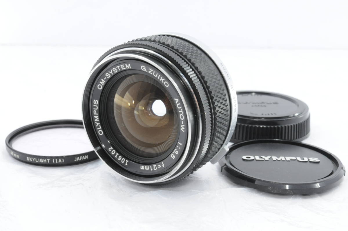 ☆実用美品☆ オリンパス OLYMPUS G.ZUIKO 21mm F3.5 単焦点レンズ