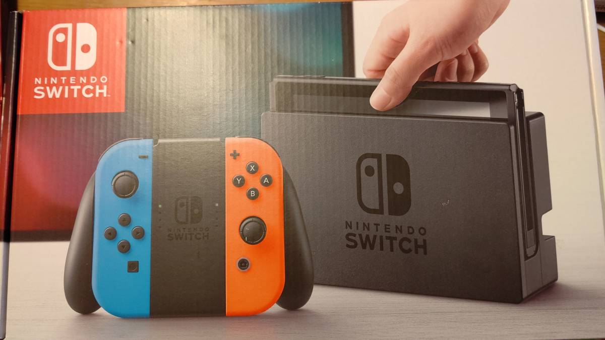 新品・未使用】美品☆Nintendo Switch ネオンブルー・ネオンレッド