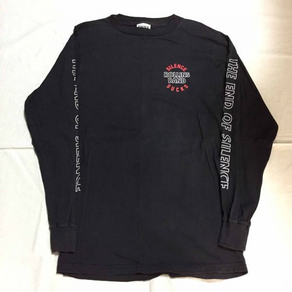 ROLLINS BAND Tシャツ ロンT 90sヴィンテージ ブラックフラッグ minor
