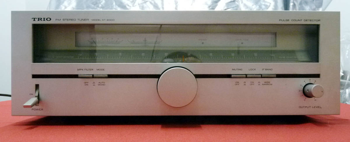 動作確認済TRIO FM専用チューナー KT-8300