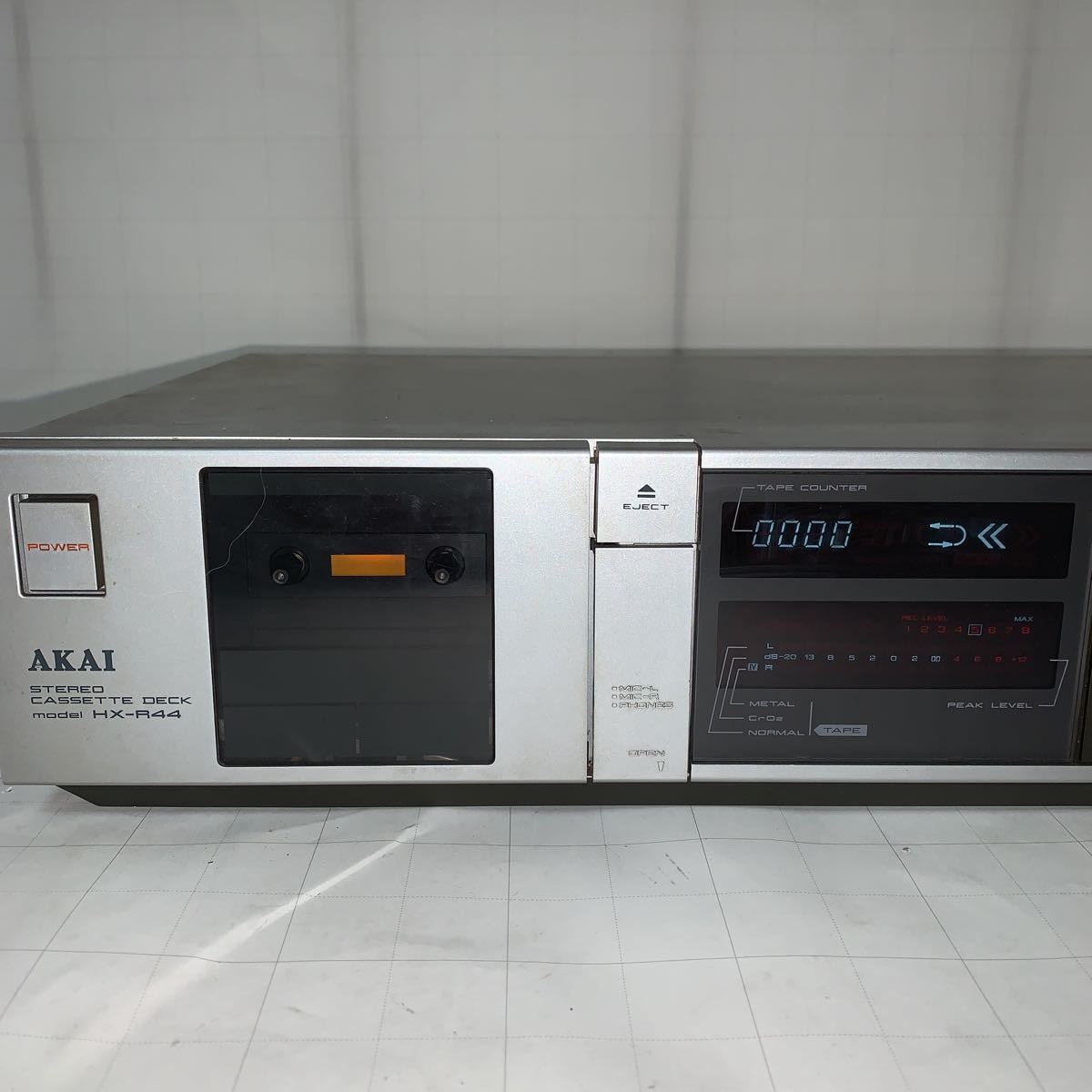 AKAI/アカイ クイックリバースカセットデッキ HX-R44 ジャンク 2026年