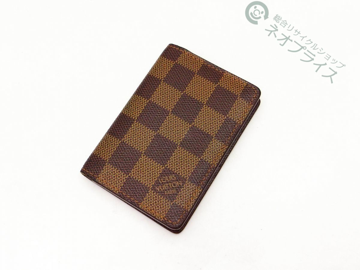 超美品 LOUIS VUITTON名刺ケース ダミエ ◇S2205 ルイヴィトン ダミエ カードケース 名刺入れ