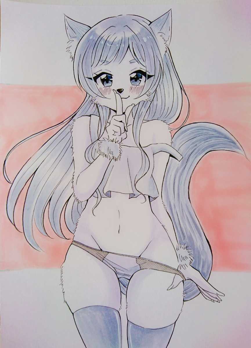 手描きイラスト オリジナル 創作 メスケモ ケモノ 獣 1 手描きイラスト 売買されたオークション情報 Yahooの商品情報をアーカイブ公開 オークファン Aucfan Com