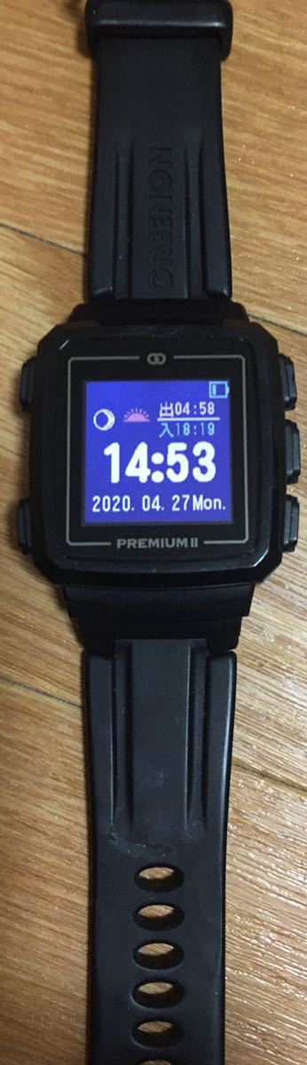 ザ・ゴルフウォッチ ゴルフナビ GPS GreenOn(グリーンオン) | プレミアム THE GOLF WATCH II PREMIUM 美品GreenOn(グリーンオン) GREENON – プレミアムⅡ IIの