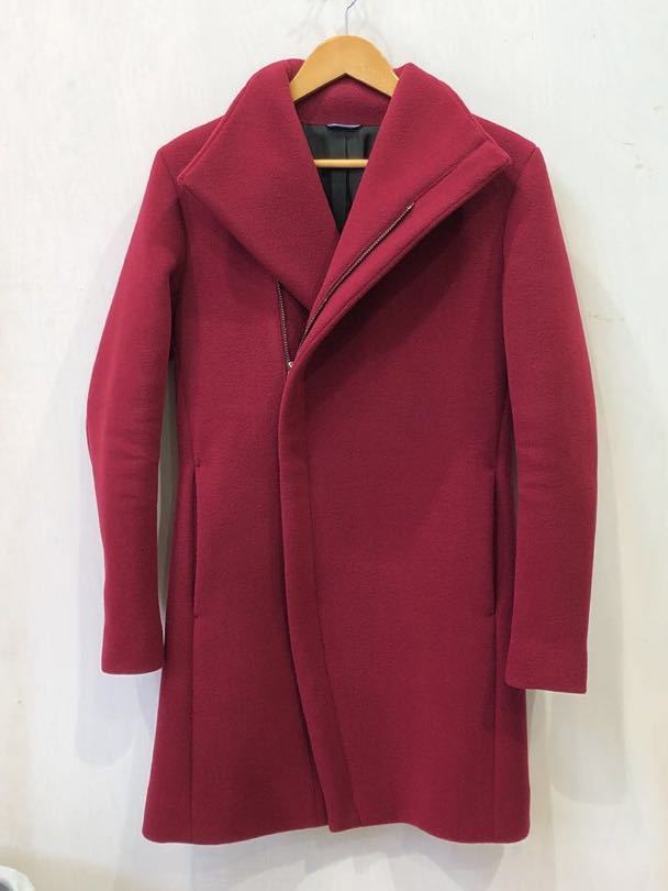 JUN HASHIMOTO】WRAP COAT ジュンハシモト 15AW ラップコート ウール