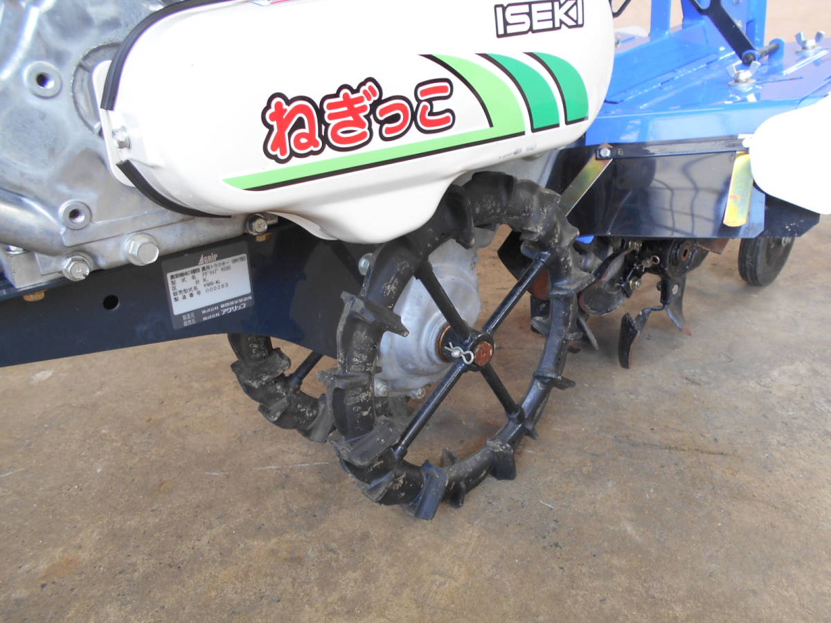 農機具 イセキ 中古 管理機 ねぎっこ 車軸2輪 KNR6-NL アグリップ №4 