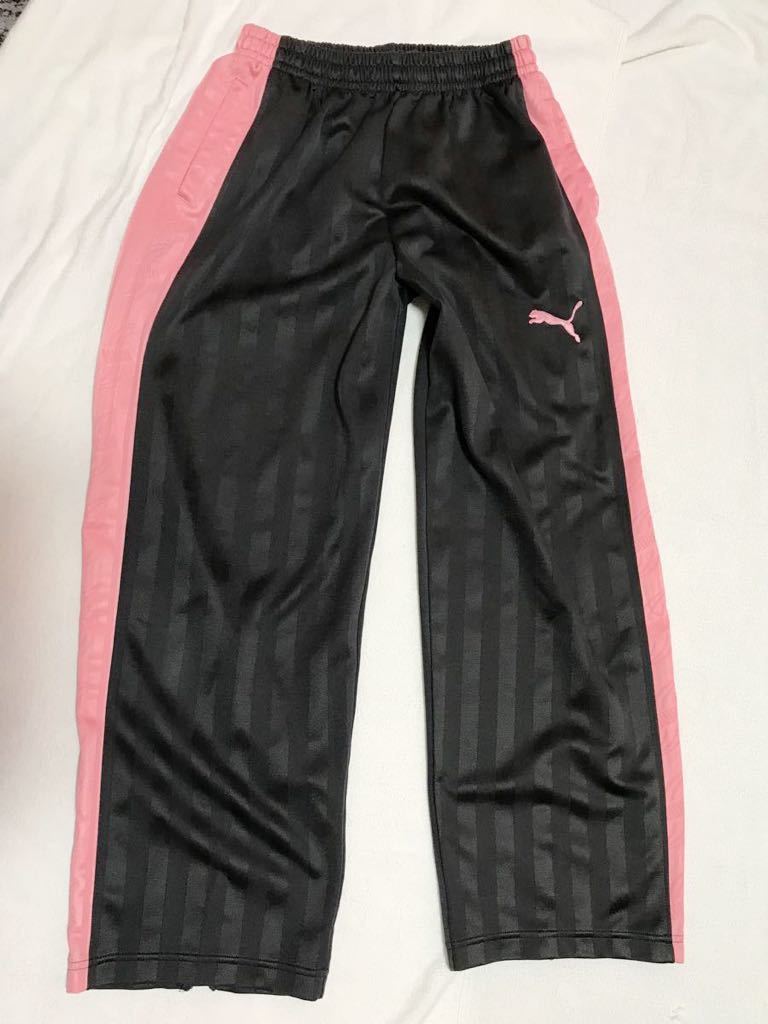 最安値，限定セール PUMA プーマ ストライプ ジャージ パンツ スポーツ トレーニング グレー ピンク チャコール M(プーマ)｜売買されたオークション情報、yahooの商品情報をアーカイブ公開 - オークファン ロング
