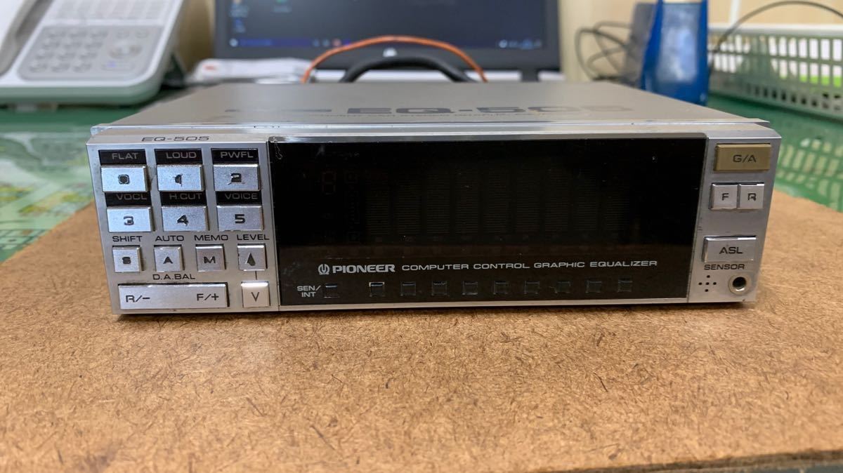 パイオニア ロンサムカーボーイ グラフィックイコライザー EQ-505 