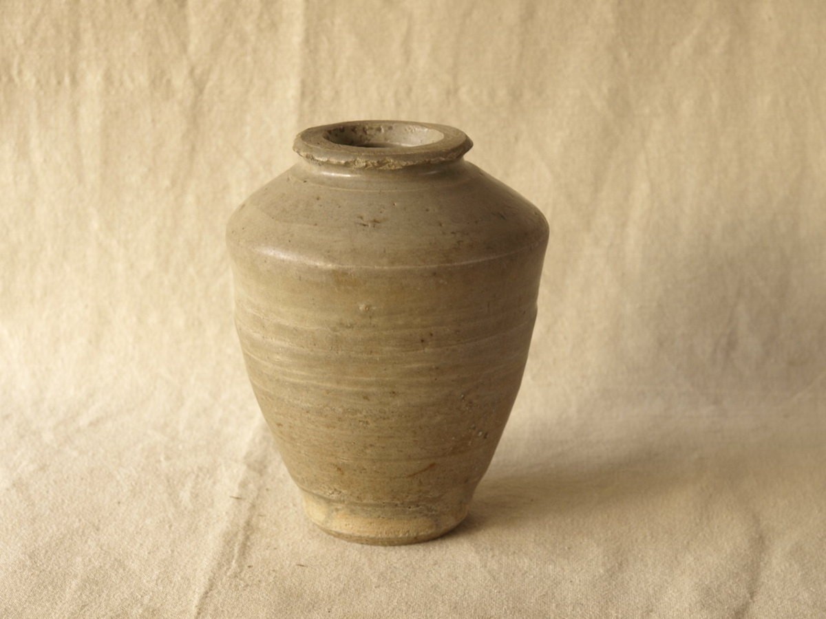 貴重 宋時代 青磁火薬壷15cm 花器 花瓶 花活け 一輪ざし 華道 茶道 花道 唐