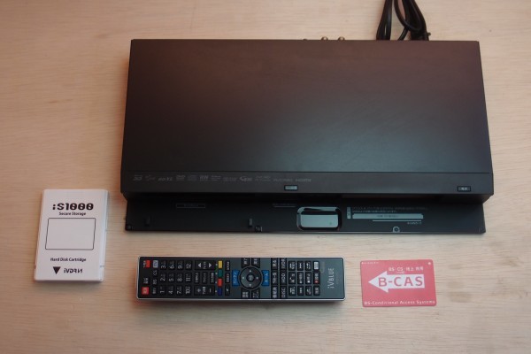 中古品マクセルiVDR ブルーレイレコーダーBIV-R1021 ジャンク扱い