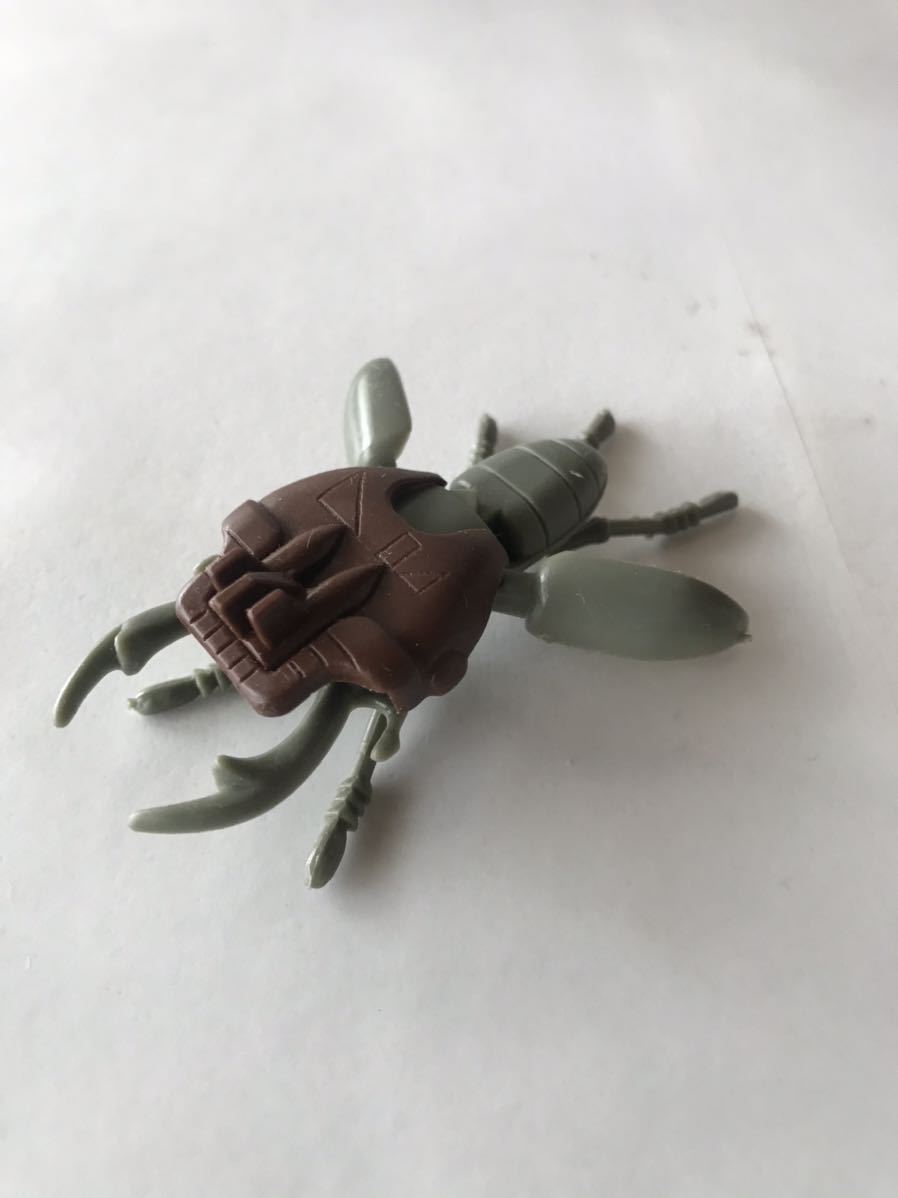 □約40年前グリコ パピー 昆虫ロボ ロボット プラモデルおまけ 当時物 