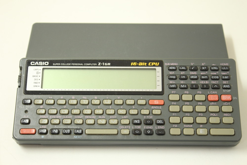CASIO/カシオ ポケコン Z-1GR SUPER COLLEGE PERSONAL COMPUTER ポケットコンピューター 16Bit ...