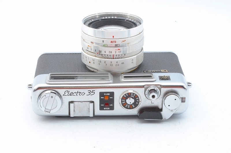 超美品 ヤシカ Yashica Electro 35 GSN 45mm F1.7 ☆美品☆ YASHICA G Electro 35 / YASHINON-DX 45mm F1.7 ヤシカ