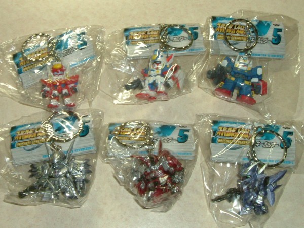 スーパーロボット大戦 キーホルダー OG ダイゼンガー他 キーホルダー5