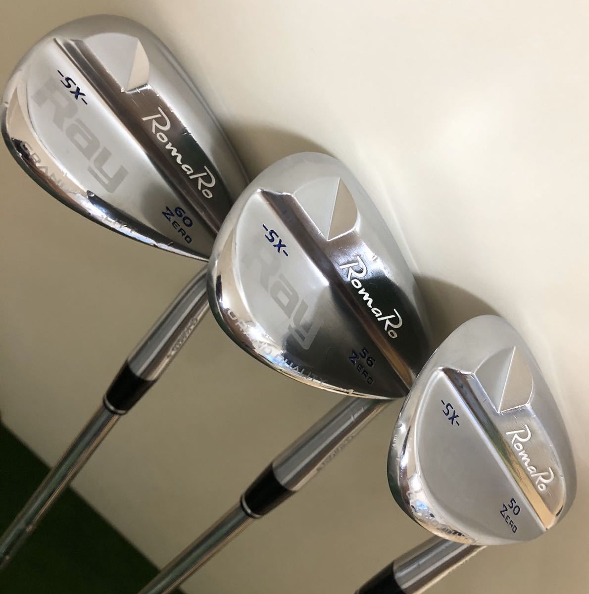 SX-ZERO Ray | ロマロ WEDGE&frasl;Ray LIMITED EDITION ロマロオフィシャル WEDGE レイ ZERO SX RAY Romaro 50&amp;58セット 軽量-10ｇウェッジ46