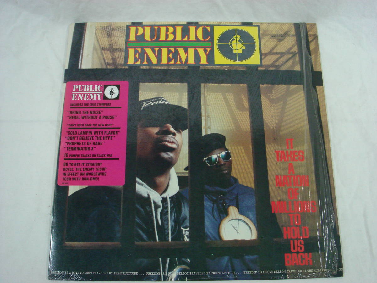 レコード】PUBLIC ENEMY / IT TAKES A NATION OF MILLIONS TO HOLD US 