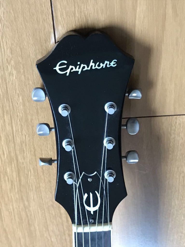 044S34□PLAYTECH 7弦エレキギター ストラト□ 中古で買ったPLAYTECH