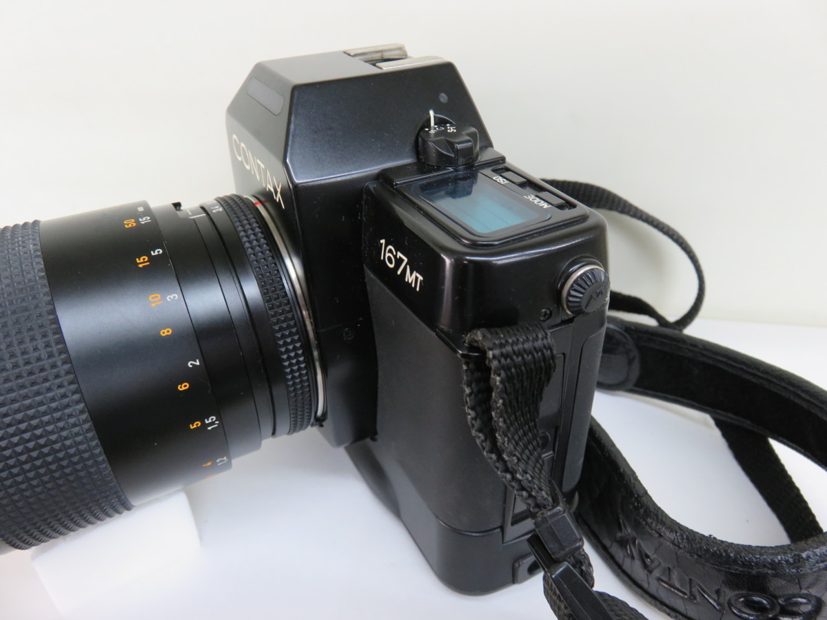 コンタックス CONTAX カメラ 167MT Sonnar 35-70mmレンズ付 中古