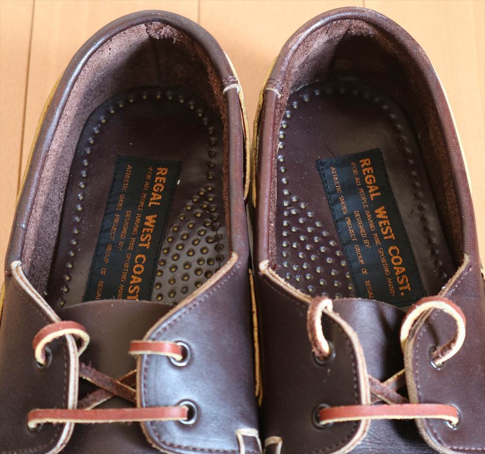 REGAL COUNTRY デッキシューズ3eye モカシン 茶 Timberland（ティンバーランド） デッキシューズ メンズ モカシン