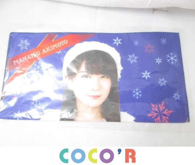 【同梱可】新品 アイドル 乃木坂46 秋元真夏 マフラータオル フェイスタオル 個別チケットホルダー 等 未開封 4点 グッズセット_2