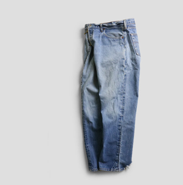 希少Nハリウッド キリマンジャロ　ねじれデニム N.HOOLYWOOD × Levi's ◇ 501xx プリンスキリマンジャロ ねじれデニム