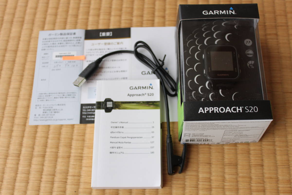 人気SALE，お得 ガーミンアプローチ Ｓ２０ 黒 Ｇａｒｍｉｎ Ａｐｐｒｏａｃｈ Ｓ２０ Ｂｌａｃｋ 品(GPSナビ)｜売買されたオークション情報、yahooの商品情報をアーカイブ公開 - オークファン GPSナビ