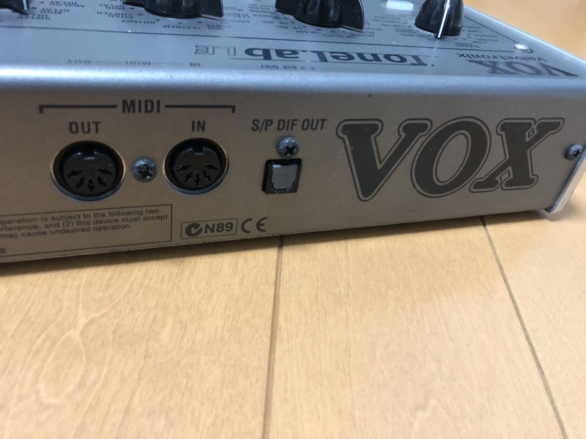 純正オーダー VOX ToneLab LE マルチエフェクター 中古 ケース付き