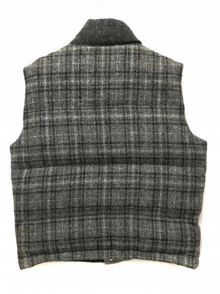 ノースフェイス パープルレーベル ハリスツイード ダウンベスト ノース