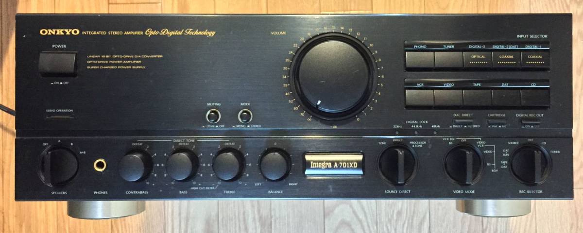 スーパーセール特価 【ONKYO】Integra A-701XD 【動作不良】