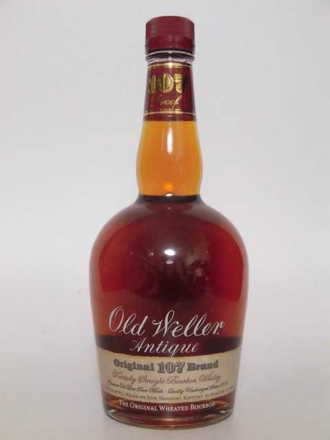 Weller Antique 750ml 古酒 「ウェラー 107」の落札相場・落札価格 【L2】 旧ボトル オールド ウェラー アンティーク107 【Old Weller Antique 107】
