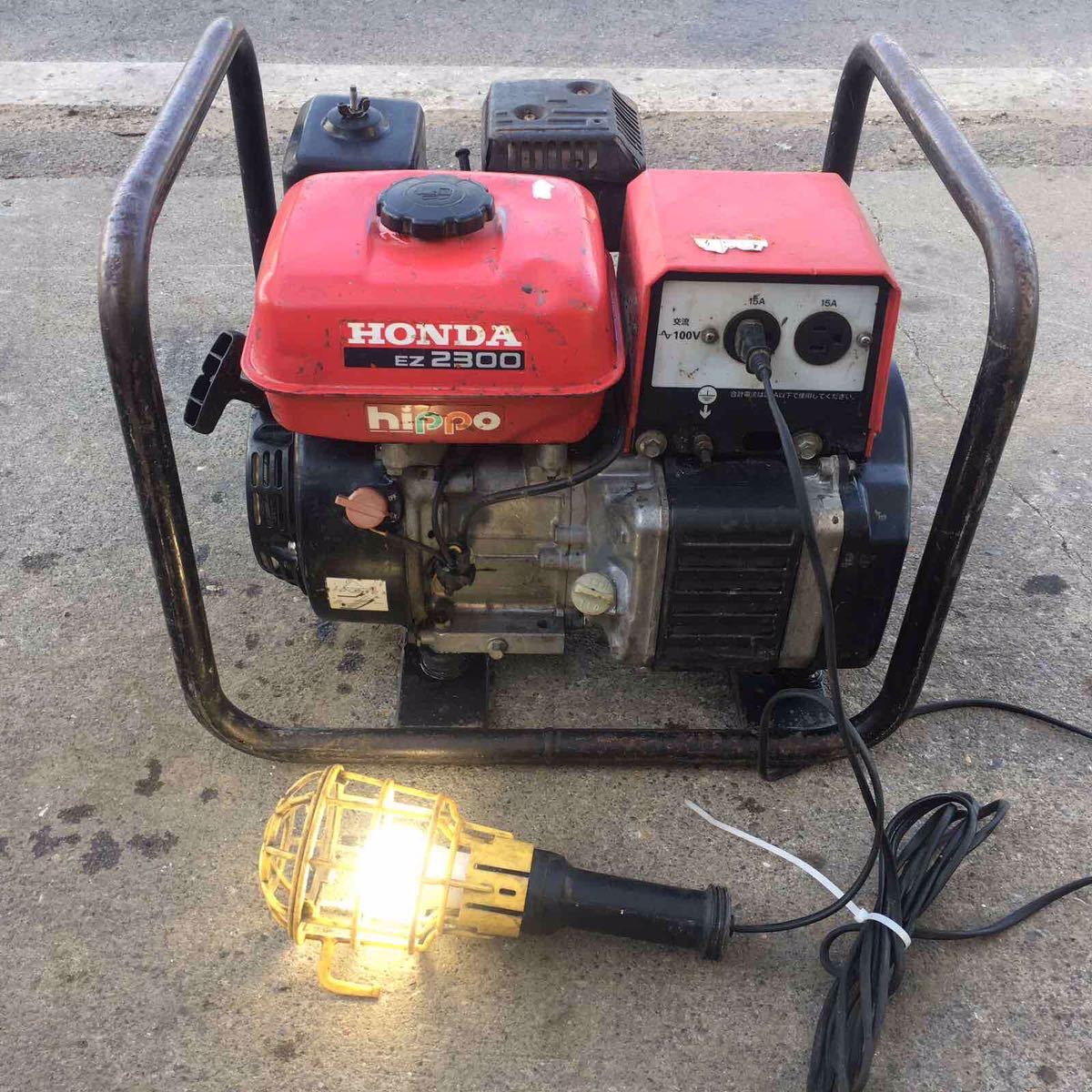 Honda Holiday EZ2300H ポータブル発電機 純正 HONDA ホンダ Holiday(ホリデイ) EZ2300H発電機 ガソリン式 4