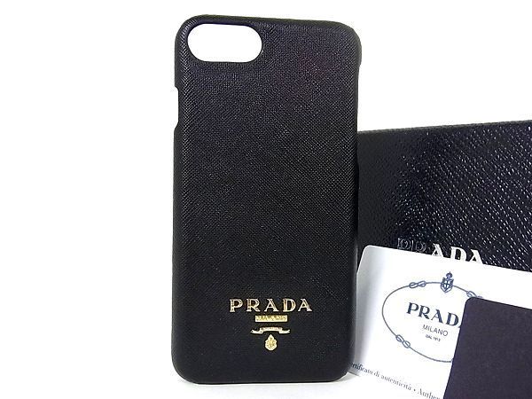 1円 □新品□未使用□ PRADA プラダ 1ZH035 サフィアーノレザー