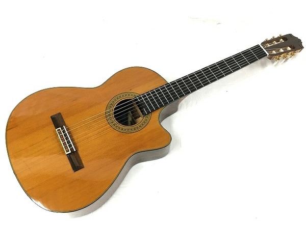 現状品・訳ありYAMAHA CGX171CC エレガットギター（保護ケース可） YAMAHA CGX-171CC エレガット 弦楽器 楽器 ケース付 中古 T4895952