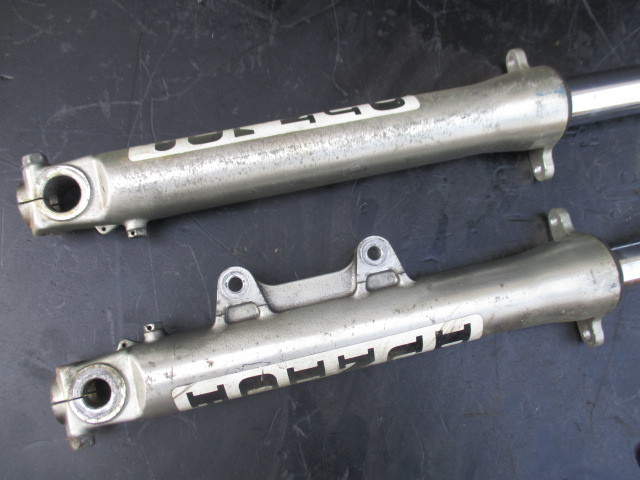 HRC RS125R (NF4) Φ31 フロントフォーク ハンドル、フェンダー等おまけ