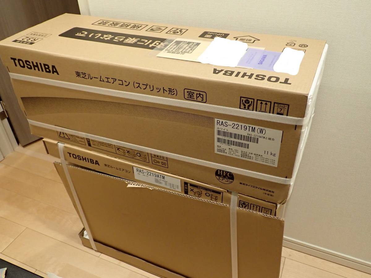 品質保証，2026 東芝 ルームエアコン RAS-2219TM-W(12畳未満)｜売買されたオークション情報、yahooの商品情報をアーカイブ公開 - オークファン 12畳未満